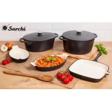 Amazon Hot Sale Enamel Cast Iron cookware Set
